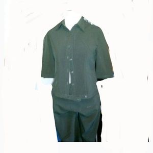 Krizia brand vintage pants and top set